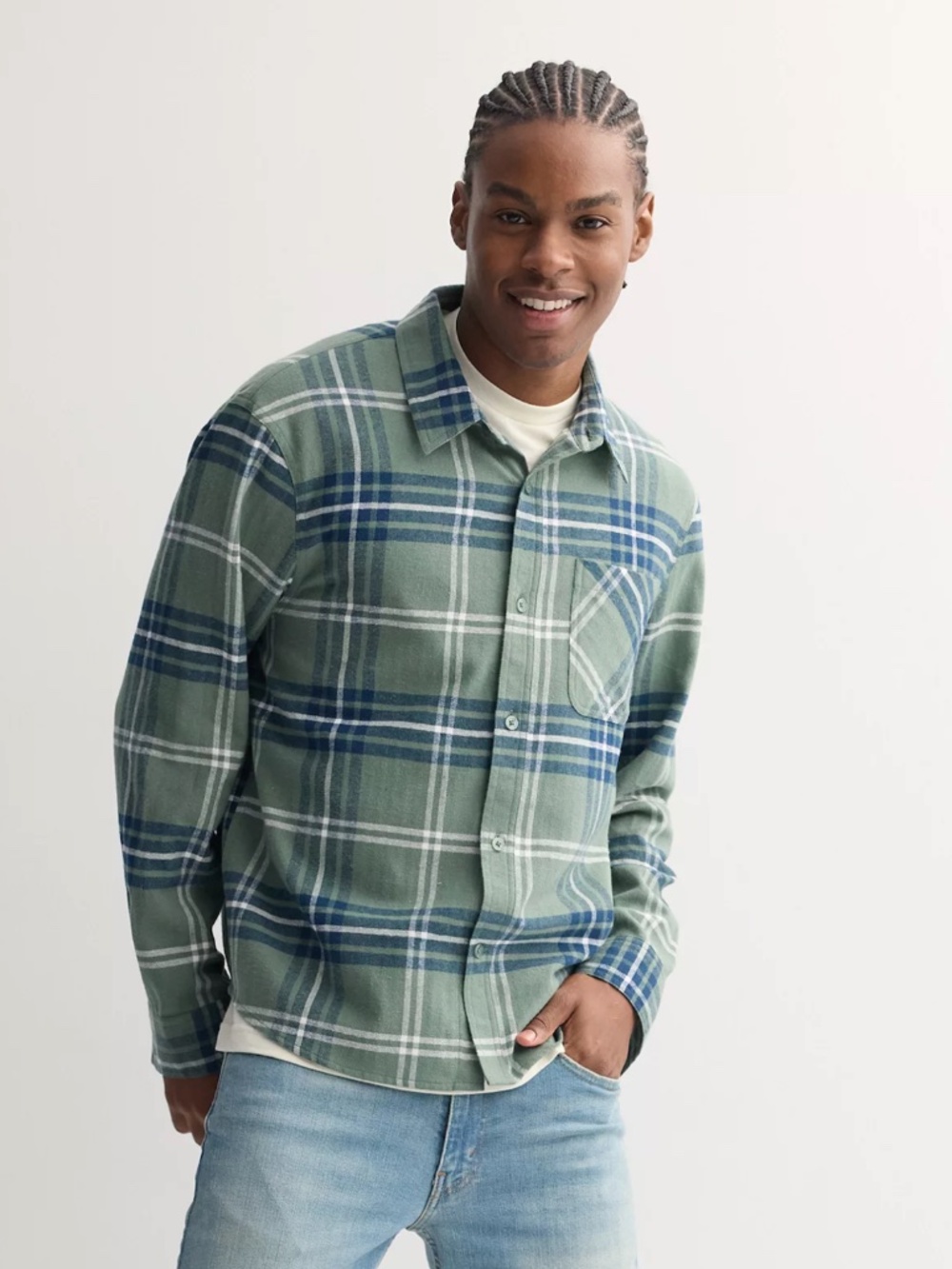 NWT Retrofit Men's Flannel Shirt Small